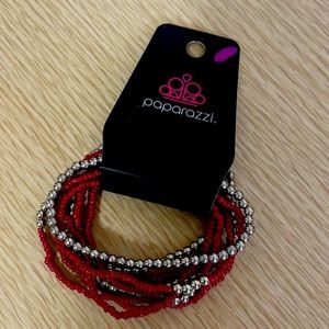 Red paparazzi bracelets